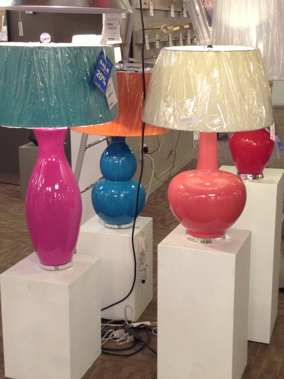 Spring color lamps
