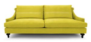 Jonathan Adler Yellow sofa